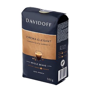 Davidoff Cafe Crema Elegant Whole Bean Coffee 17.6oz / 500g - 1 of 4