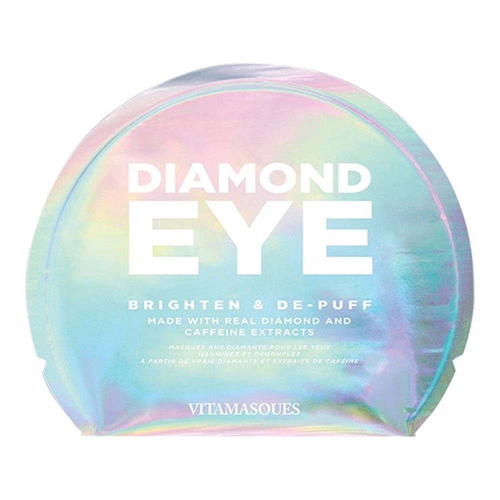 Photos - Cream / Lotion Vitamasques 2 in 1 Diamond Eye Mask - 0.1 fl oz