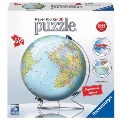 ravensburger 3d children's globe puzzle