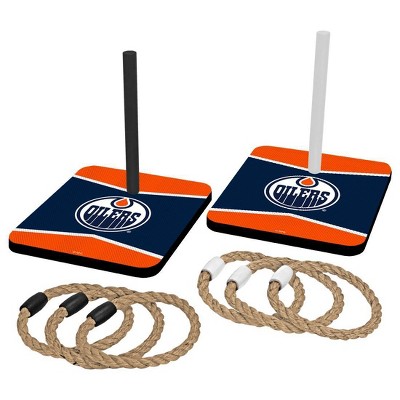 NHL Edmonton Oilers Quoits Ring Toss Game Set