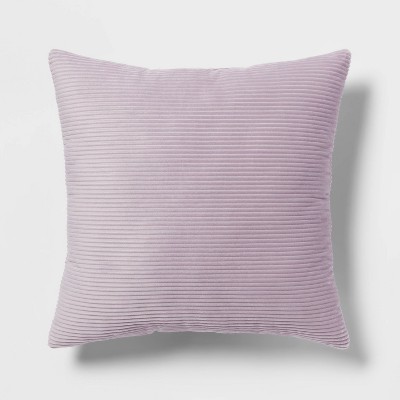 Square Plush Corduroy Decorative Throw Pillow - Room Essentials™