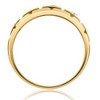 Pompeii3 1/2Ct Men's 5-Stone Diamond Ring in 10k Yellow Gold - 2 of 4