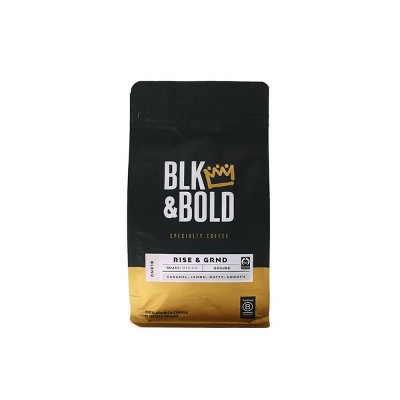 BLK & Bold Rise & GRND Bend, Medium Roast Ground 12oz