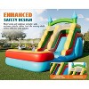 AMERLIFE Bounce House, Inflatable Bouncer with Air Blower, Jumping Castle with Slide - 2 of 4