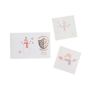 Daydream Society - Blizzard Buddies Temporary Tattoos - Pack of 2 Tattoos - 1 of 2