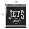 NFL New York Jets Midnight Logo Cozy Knit Blanket - 2 of 2