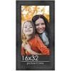 PosterPalooza | Panoramic Contemporary Black Picture Frame - UV Acrylic, Foam Board Backing, Hanging Hardware - 2 of 4