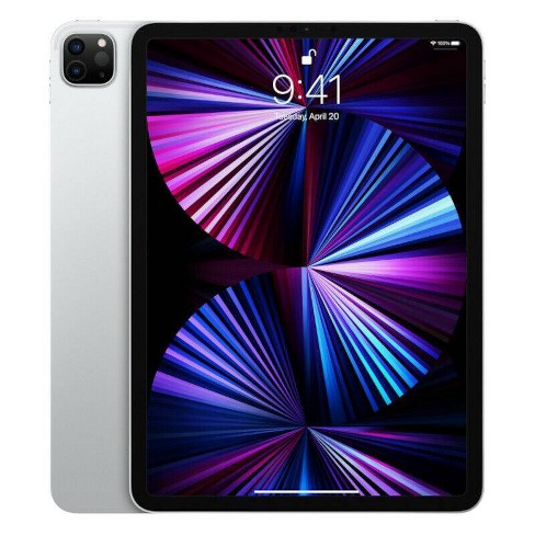  2022 Apple iPad Pro (11-inch, Wi-Fi + Cellular, 256GB) - Silver  (Renewed) : Electronics