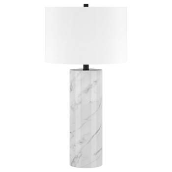 Hampton & Thyme 30"" Tall Table Lamp with Fabric Shade 