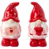 The Lakeside Collection Valentine's Day Whimsical Gnome Printed Tabletop Collection - Set of 2 Salt and Pepper Shakers - 3 of 4