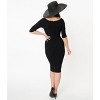 Unique Vintage Women's Shailene Pencil Dress - 2 of 4