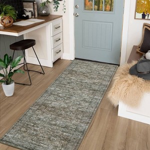 Area Rugs for Living Room Vintage Distressed Living Room Rug Farmhouse Non Slip Non-Shedding Rug Bedroom Dining Room Decor - 1 of 4