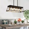 32" Industrial 5-Light Pendant Chandelier Adjustable Hanging Light (No Bulbs) - 4 of 4