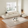GDFStudio Gustave Modular 102" W Corduroy Upholstered Chaise Lounge/Sectional Sofa with Ottoman - 2 of 4