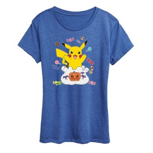 Women's - Pokémon - Gotta Eat Em All Short Sleeve Graphic T-Shirt - 1 of 4