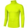Lars Amadeus Men's Slim Fit Long Sleeve Pullover Solid Turtleneck Sweater - 2 of 4