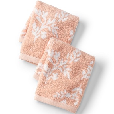 Lands' End Cotton Jacquard Towel Set