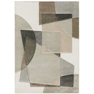 Oriental Weavers Cambria 084J2 Beige/ Multi Indoor Area Rug - 3'3" x 5'