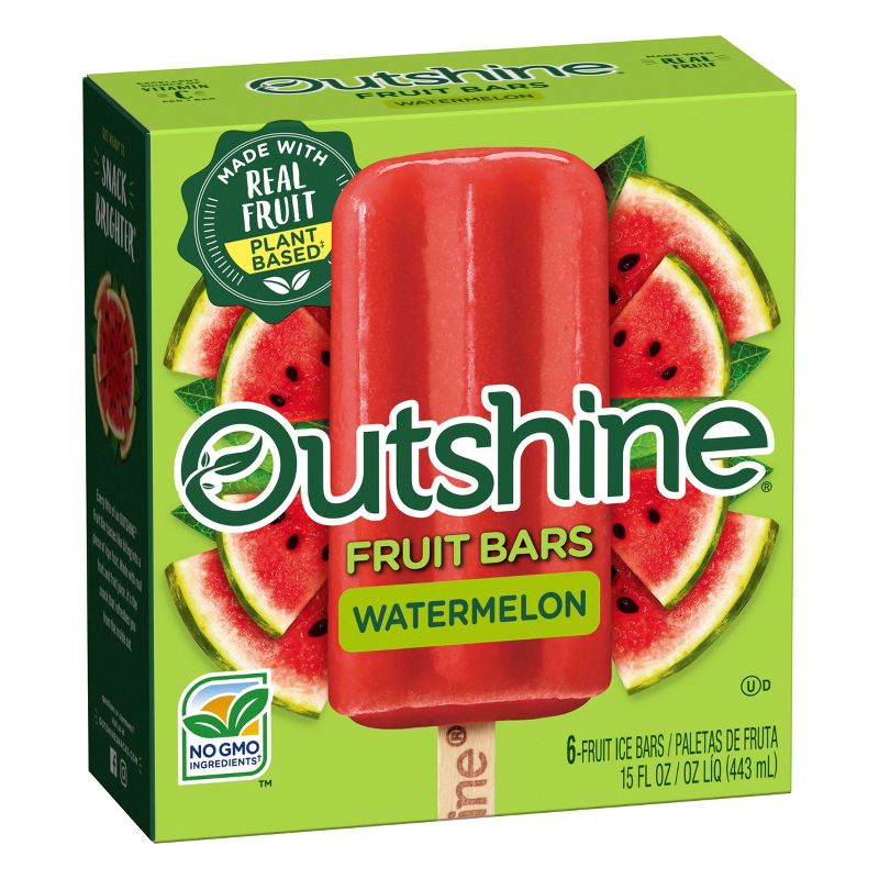 Outshine Watermelon Frozen Fruit Bars - 6ct/14.7oz, 5 of 14