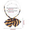 INSPIRE CHIC Women's Double Layers Pretied Bowknot Striped Cute Uniform Ties - 2 of 4
