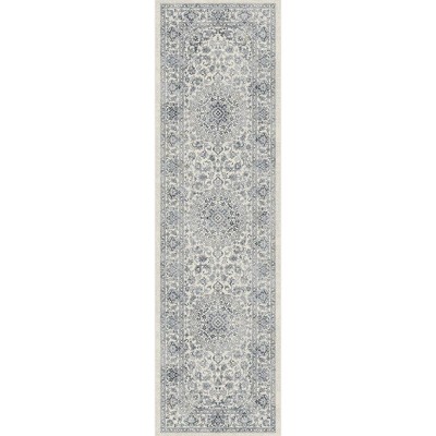 Ancient Garden 57109 Cream 2.2X7.7 Runner