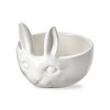 TAG Stoneware Easter Spring White Bunny Snack Bowl 16 oz. - 2 of 3