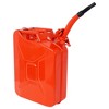 20 Liter/5 Gallon Fuel Can With Flexible Spout Portable Cans Petrol Diesel Storage Can Fuel Tank Steel Fuel Can - 3 of 4