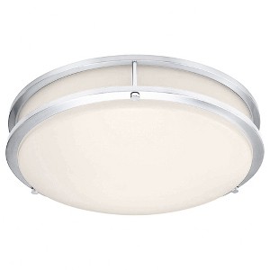 Access Lighting Solero II 1 - Light Flush Mount in  Chrome - 1 of 1