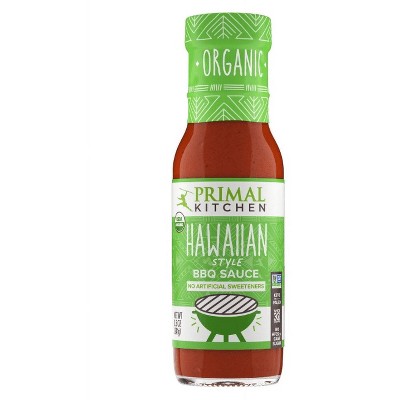 Primal Kitchen Organic Hawaiian Style BBQ Sauce, 8.5 oz (Pack of 2)