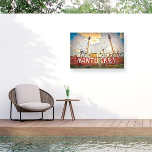 Watson-Hall Nantucket Lightship 2 Boston Outdoor Canvas Art - 1 of 4