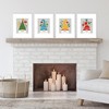 Big Dot of Happiness Garden Gnomes - Unframed Forest Gnome Linen Paper Wall Art - Set of 4 - Artisms - 8 x 10 inches - 2 of 4