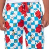 Seven Times Six Peanuts Pajama Pants Adult Snoopy and Woodstock Doghouse Checker Bottoms - 3 of 4