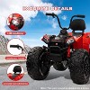 Jojoka 24V Kids Electric ATV, 2 Seater 4WD All Terrain Quad, 4 Wheeler Ride on Toy Car with 5 MPH Max Speed, Treaded Tires - 4 of 4