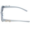 Anna-Kaci Women's Classic Elliptical Small Frame Bow Sunglasses UV400 Protection - 2 of 4