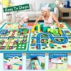 Educational Area Rug, Non-Slip Stain-Resistant Playroom Carpet with Numbers & Colors, Machine Washable Indoor Learning Mat - 2 of 4