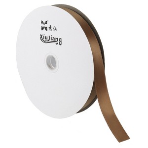 Unique Bargains Solid DIY Party Home Wrapping Decoration Roll Satin Ribbon - 1 of 3