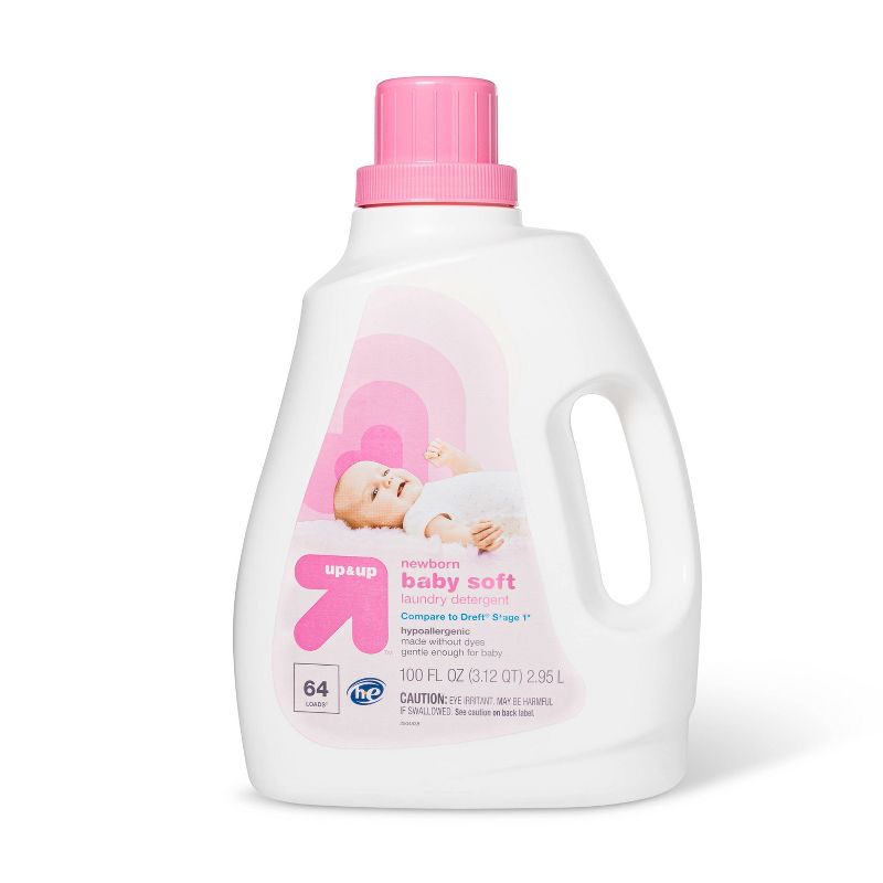 Baby HE Liquid Laundry Detergent - 100 fl oz - up &#38; up&#8482;, 1 of 7