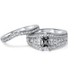 Pompeii3 1/2ct Diamond Engagement Mount Set 14K White Gold - 4 of 4