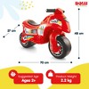 DOLU My First Moto Balance Ride-On, Foot-Powered Balancing Toddler Toy, Red - 4 of 4