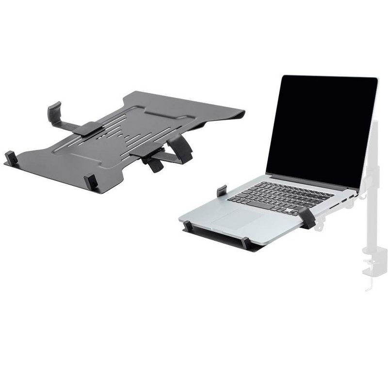 Monoprice Laptop Holder Attachment for LCD Desk Mounts�- Black Ideal For Work, Home, Office Laptops - Workstream Collection, 3 of 7