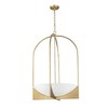 Z-Lite Devon 6 - Light Chandelier in  Modern Gold - image 2 of 4