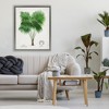Stupell Industries Vintage Fan Palm Plant Floating Frame Canvas Art - 3 of 4