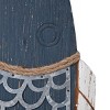 11" 2pc Couple Fish Wood and Decorative Wall Art - StyleCraft: Nautical Theme, Polystyrene Carved, Ready to Hang - 4 of 4