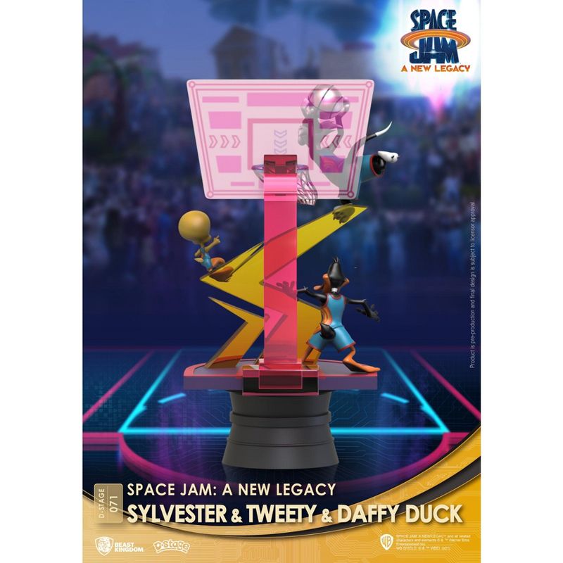 WARNER BROS Space Jam: A New Legacy-Sylvester & Tweety & Daffy Duck (D-Stage), 2 of 6