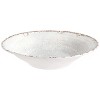 Gibson Laurie Gates Mauna 3 Piece Melamine Serving Bowl Set in White with Serving Utensils - 4 of 4