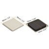 Unique Bargains Plastic Reusable Smooth Square Carpeted Tile Vinyl Sliding Pads - 2 of 4