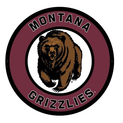 Evergreen Ultra-Thin Edgelight LED Wall Decor, Round, University of Montana- 23 x 23 Inches Made In USA