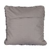 Kate and Laurel Chunky Knit Pillow Cover, 18x18, Gray - 4 of 4