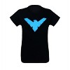 Womens Nightwing Symbol T-Shirt - 3 of 4
