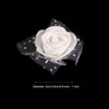Unique Bargains Decorative Artificial Flower Rose Heads 144 Pcs White - 2 of 4